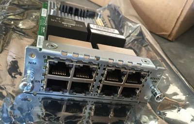 Cisco NIM-8CE1T1-PRI 8 port Multiflex Trunk Voice/Channelized Data T1/E1 Module