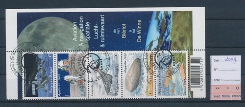 LS75664 Belgium 2009 space aviation FDC cancel good sheet used