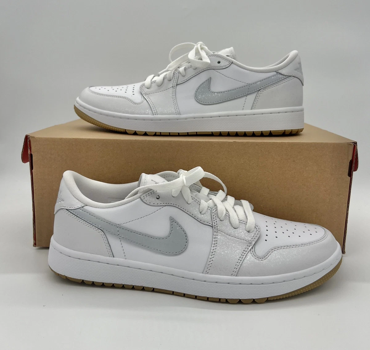 Las mejores ofertas en Jordan 1 Golf Low White Gum | eBay