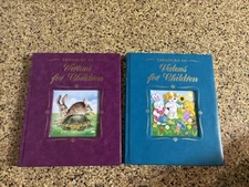 Treasury of  Virtues And Values for Children - Hardcover Set Of Two (B2)