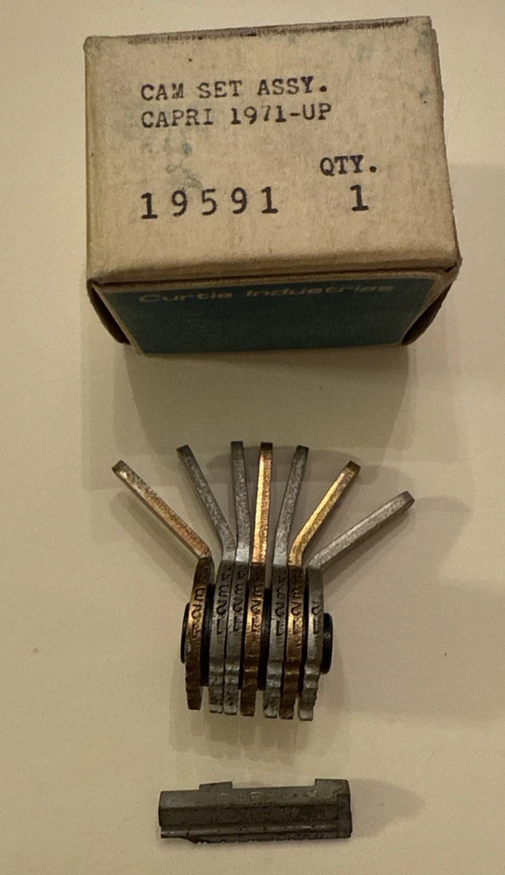 Curtis 15 Clipper Mercury Capri 1971-up Cam And Carriage CAP-1 VERY RARE Disc’d - Image 2 of 4