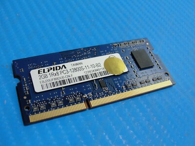 MacBook Pro A1278 Elpida 2GB PC3-12800S SODIMM Memory RAM EBJ20UF8BDU0-GN-F