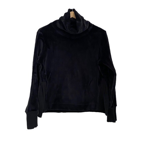 Athleta Women's Double Cozy Karma Funnel Neck Sweatshirt Black Size XS |  eBay