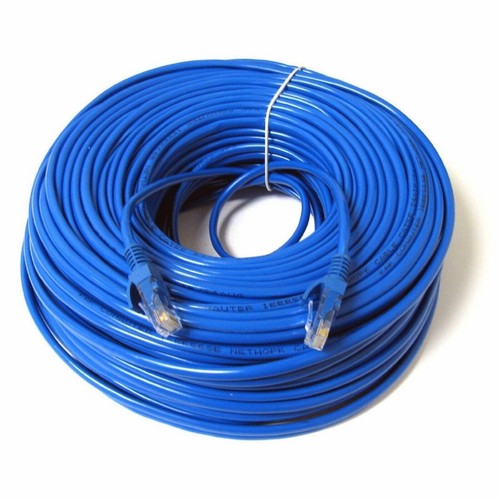 Cable Ethernet de red RJ45 Cat5e LAN UTP conexión cable de Internet 0,5 m - lote de 50 m - Imagen 2 de 2