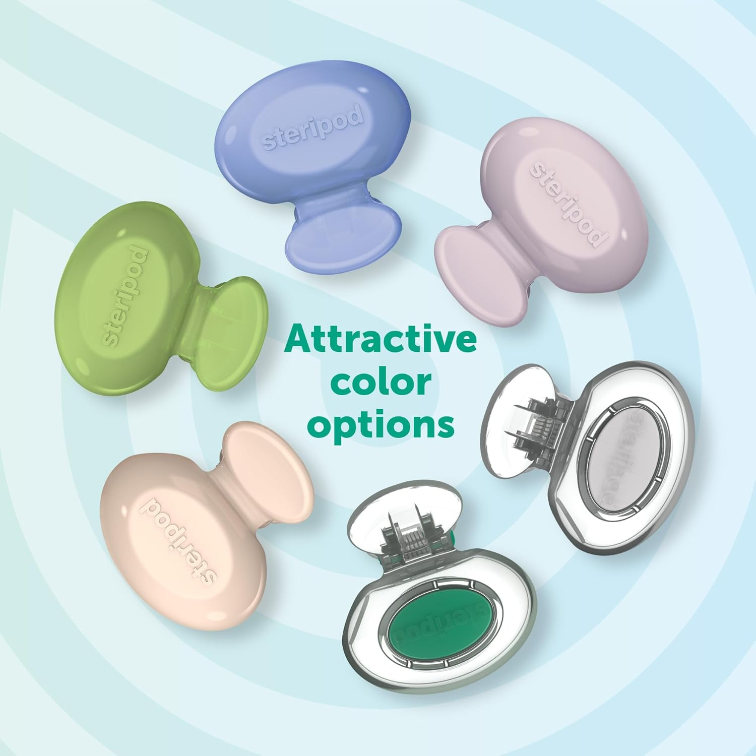 Clip-On Toothbrush Protector, Keeps Toothbrush Fresh and Clean, Fits Most Man...