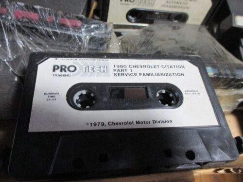 1970's Vtg Chevrolet Update Technicians Cassettes Lot 16 W Manuals - Bild 2 von 20