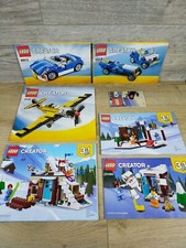 Lego Creater Instructions Manuals Only  Bundle 31080 6913 6745 30542 VGC UK P+P