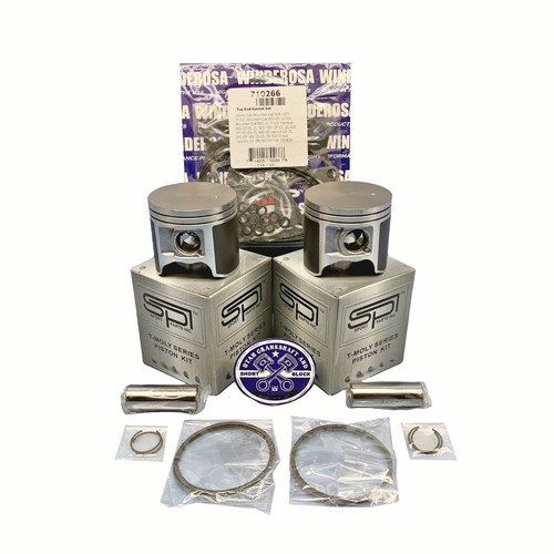 78mm STD SPI Pistons Gaskets Arctic Cat "B" Case 600 00-04 ZL EFI ZR Powder SP - Picture 2 of 6
