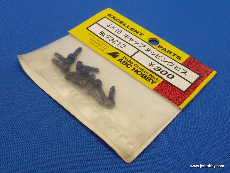 ABC 73212) M3x10 Hex Socket Tapping Cap Head Screw 10pcs