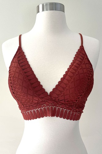 Anemone Women's Sexy Comfortable Lace Wireless Stretch Bra Bralette Top S-XXL - Picture 191 of 252