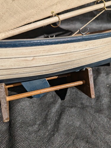 Segelschiff-Model.Leicht-Kunststoff/Holz-Mix.Niederlande.Detailgetreu. - Bild 5 von 6