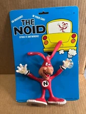Domino's Pizza Advertising Character THE NOID Bendable Stick-Up Figure MOC 1988