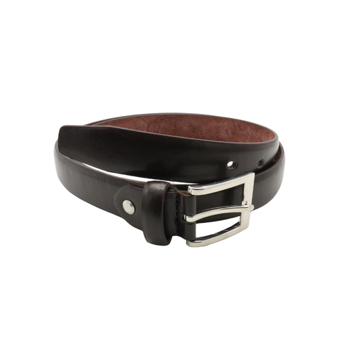 New Design Ladies Women Skinny Brown Belt With Buckle Leather Classic Style - Picture 10 of 13