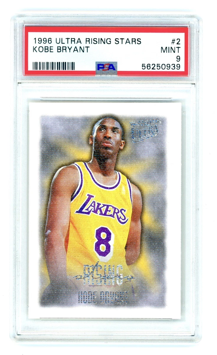 1996-97 Fleer Ultra KOBE BRYANT #2 Rising Stars Rookie RC PSA 9 