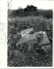1982 Press Photo "Jane Doe" body found here in Ironton, Ohio. - cvb05485