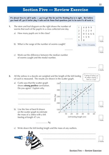 KS3 Year 9 Maths Targeted Workbook and Weekly Workouts with Answer CGP - Picture 7 of 12