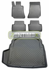 Z330401 SET Kofferraumwanne Gummifußmatten für Mercedes E-Klasse Avantgarde W212