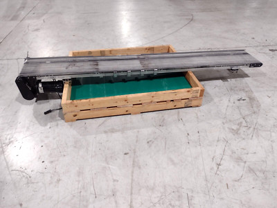 Dorner 726928 2200 Series Double Flat Belt Conveyor 12.25'' W X 96''L 120V