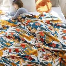 Coperta garza cinese puro cotone coperta estiva da viaggio traspirante lenzuolo