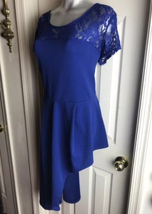 royal blue blouse plus size