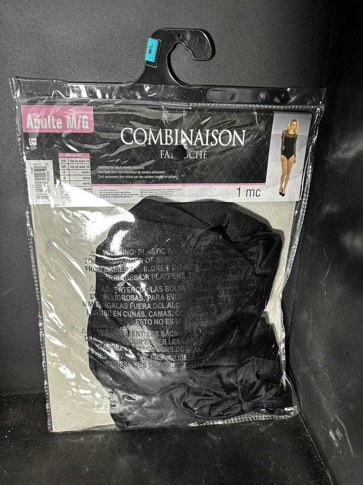 Боди. Взрослый M/L размер до размера 12. Черный. Кружевной сверху, руки Хэллоуин #626 - Изображение 2 из 3