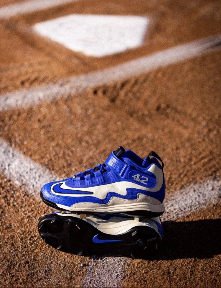 Nike Griffey Air Max 1 JACKIE ROBINSON Baseball Cleats Mens Size