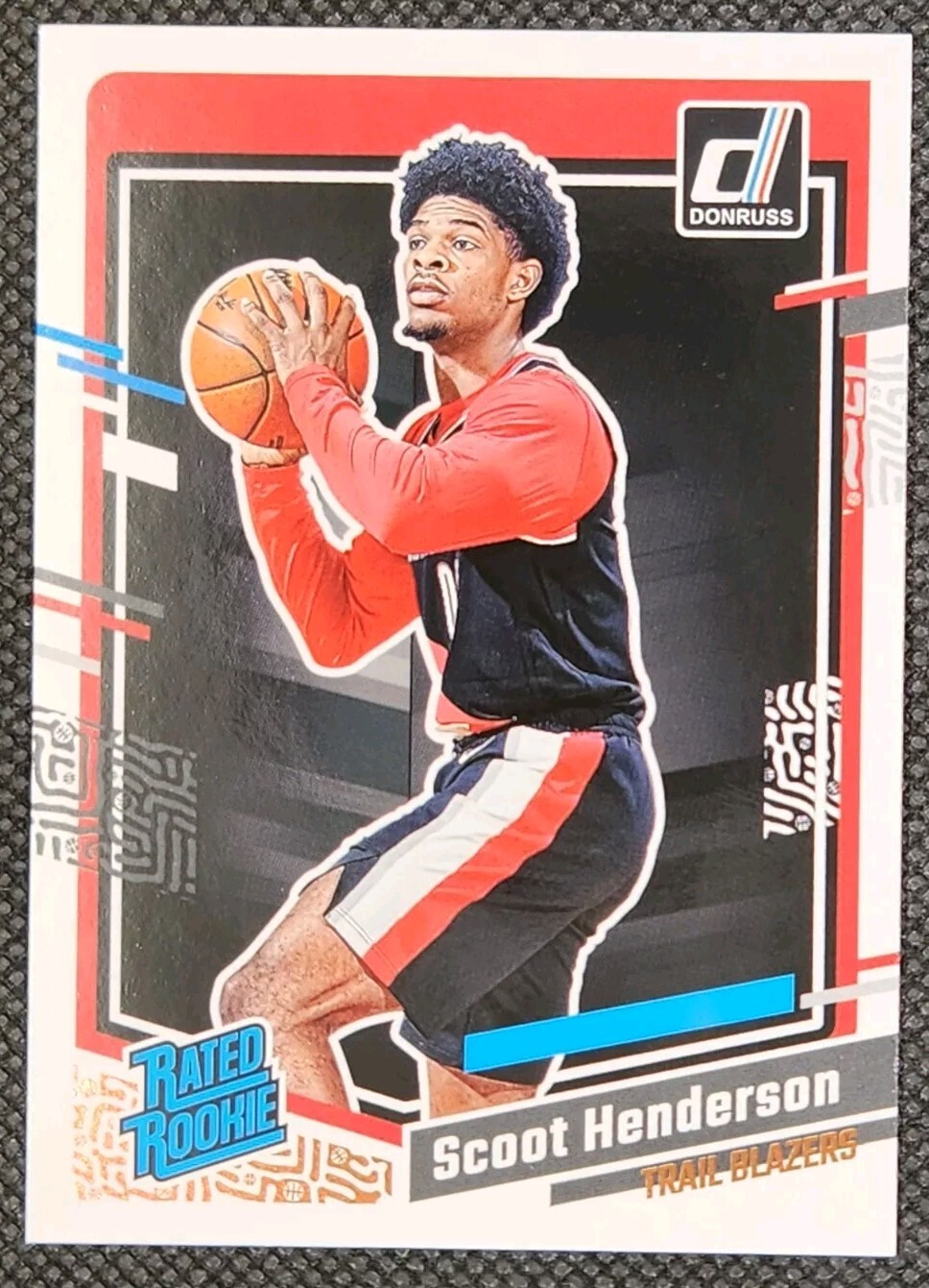 2023-24 Donruss #250 Scoot Henderson RC - Portland Trail Blazers