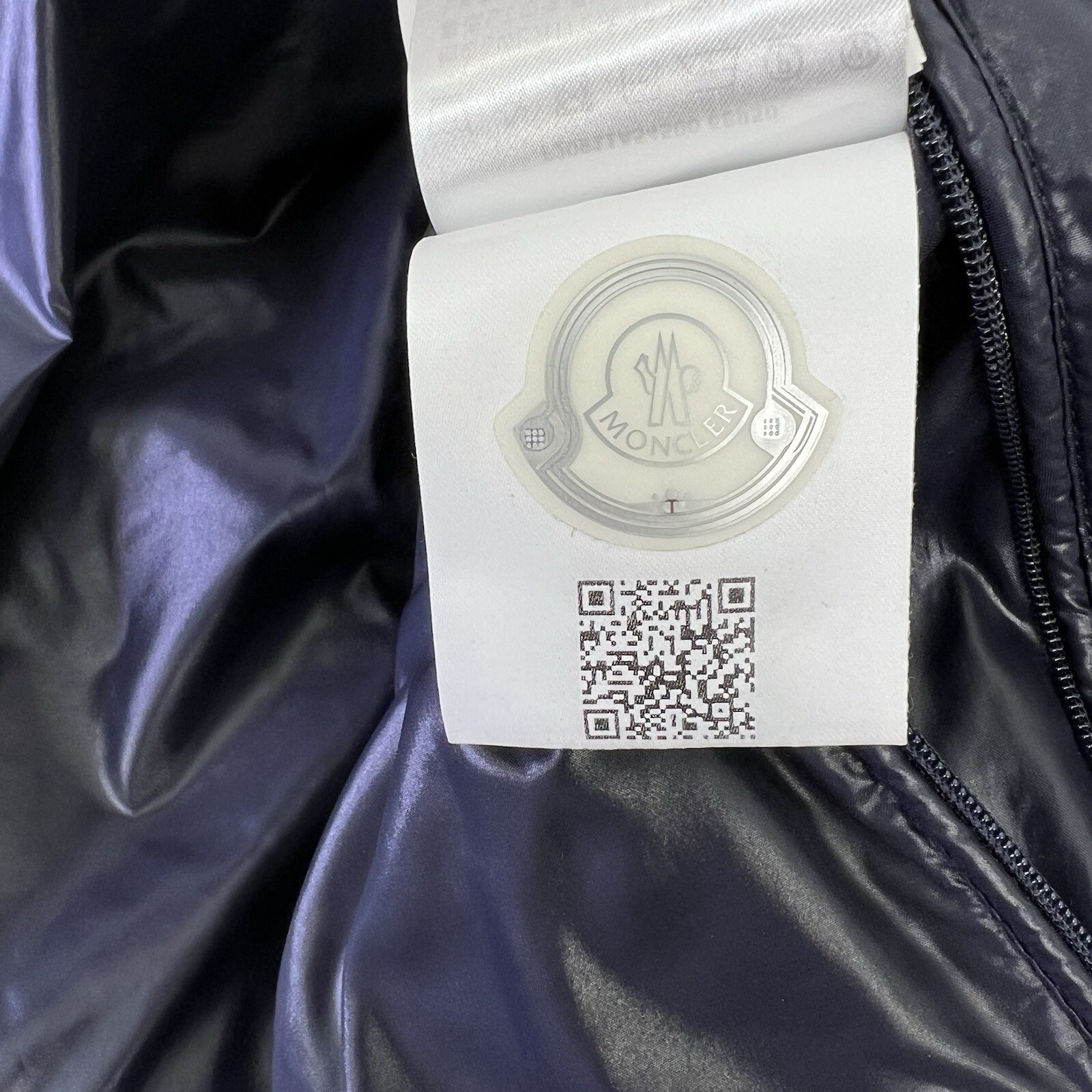 Moncler Ecrins Jacket Puffer Men Size 4 Navy Blue Winter Authentic Fits Large image 7