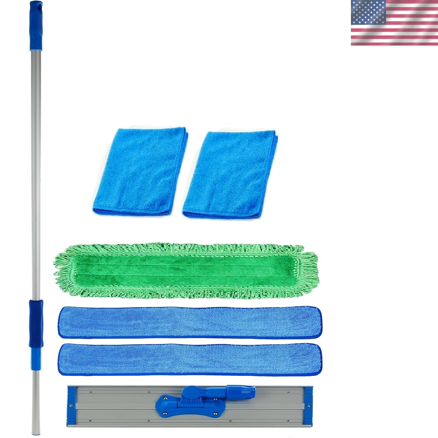 36 inch Commercial Microfiber Mop Kit