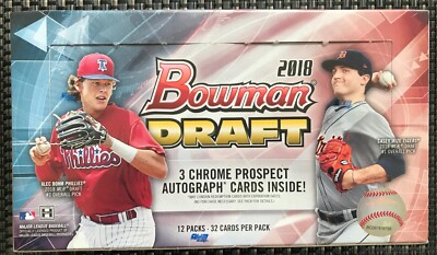 2018 Bowman Draft Baseball Hobby Jumbo Box - USPS Priority Ship