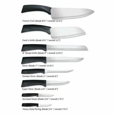 Rada Cutlery Anthem Wave Kitchen Knives U pick yr own USA made Ergonomic handles