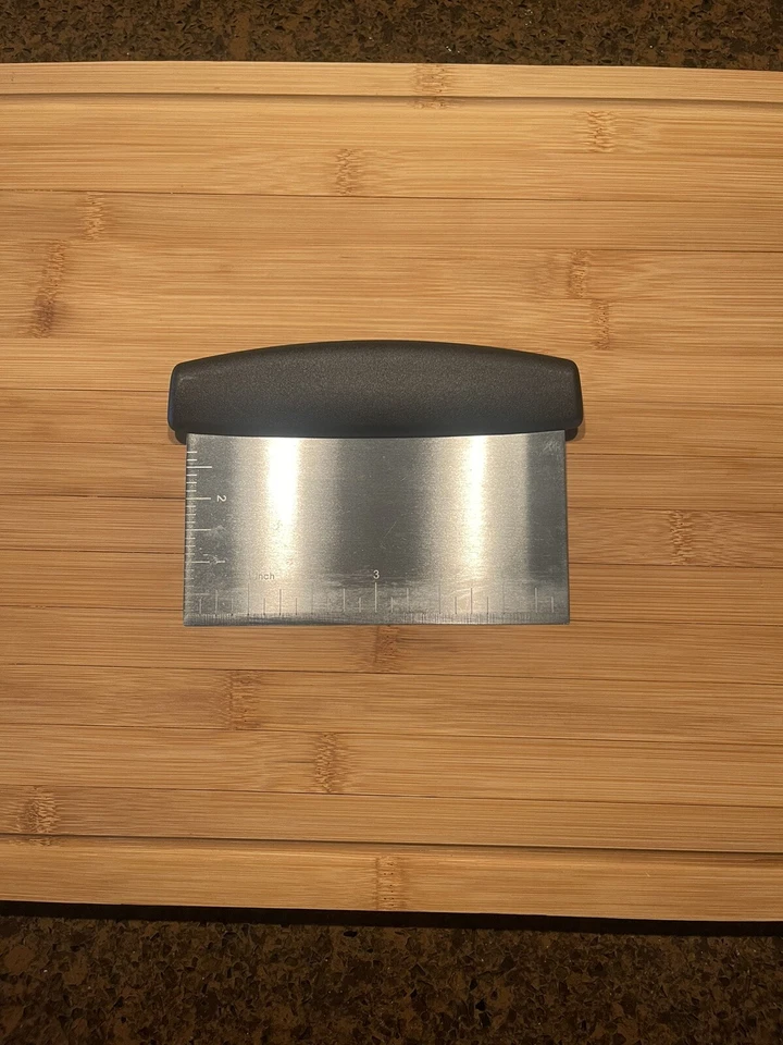 Duo Pack CampChef Cooking Utensils Stainless Steal Long Spatula + Scapper/Cutter - Image 4 of 4