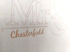 Mr&Mrs Personalised Wedding Guest Book Alternative laser engraved wooden gift LG