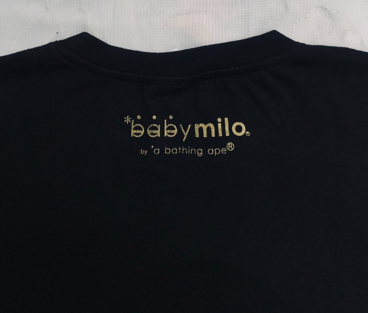 BAPE A BATHING APE Nintendo Super Mario x Baby Milo T-Shirt Size M
