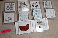 Lot of 38 Bird Birdhouse Swan Partridge Dove Nature Rubber Stamps