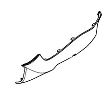 COPERCHIO INFERIORE SINISTRO KYMCO BET&WIN 50cc/125, 64306-KHD8-900-N1P OEM