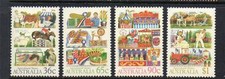 AUSTRALIA MNH 1987 SG1054-1057 AGRICULTURAL SHOWS SET OF 4