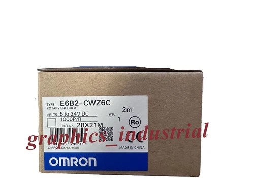 New Omron E6B2-CWZ6C 1000P/R 2M Rotary Encoder Fast Shipping
