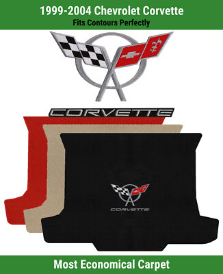 Lloyd Velourtex Deck Mat for '99-04 Chevy Corvette w/Silver/Black C5 Corvette