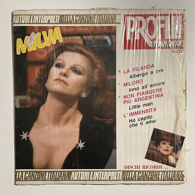 MILVA milva  vinile LP PROFILI MUSICALI