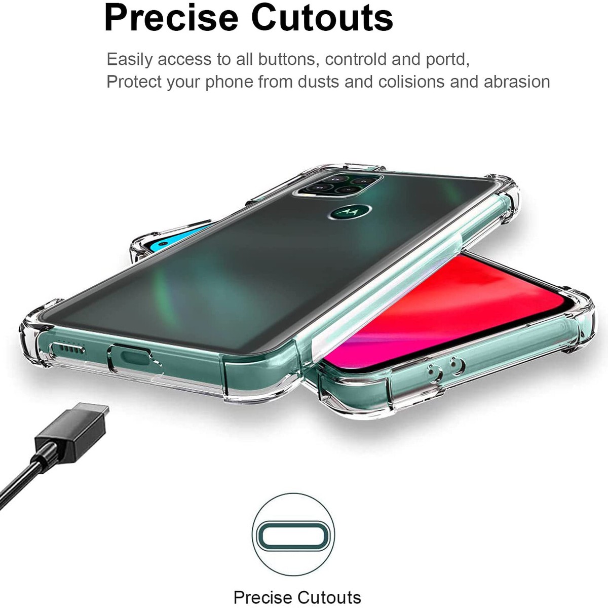 Cover BENTOBEN Luminescente Per Motorola Moto G Stylus 5G 2021 - Verde/green
