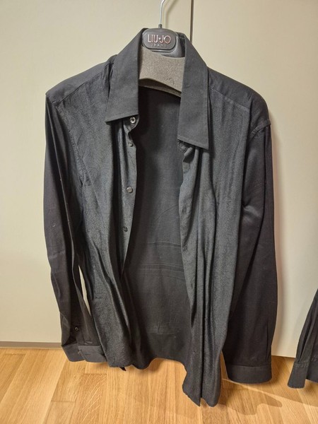 Neues Just Cavalli Herren Hemd Grösse M 50 mit Front Muster