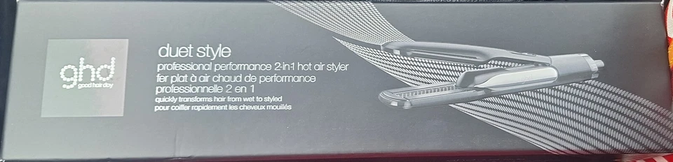 ghd дуэт стиль 2-в-1 горячий воздух стайлер - черный (S10201) новый нераспечатанный - Изображение 4 из 4