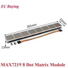 MAX7219 LED Dot Matrix Display Module 8x8 Control Board 5V for Arduino