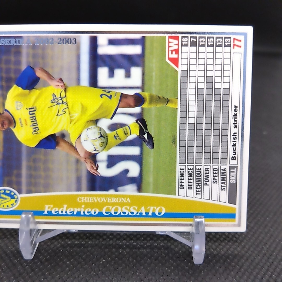 wccf    ロケテ⭐︎P62   ボナッツォーリ Federico Cossato No.062 WCCF Football Soccer card Sports TCG