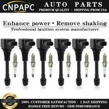 Cnpapc 6* Ignition coil&Iridium spark plug fo...