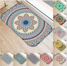 Non-slip Floor Mat Quickly Drying Mat Mandala Flannel Soft Mandala Pad 60x40cm