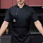 Breathable Uniform Quick Dry Chef Uniform Unisex Catering Restaurant Chef Shirt