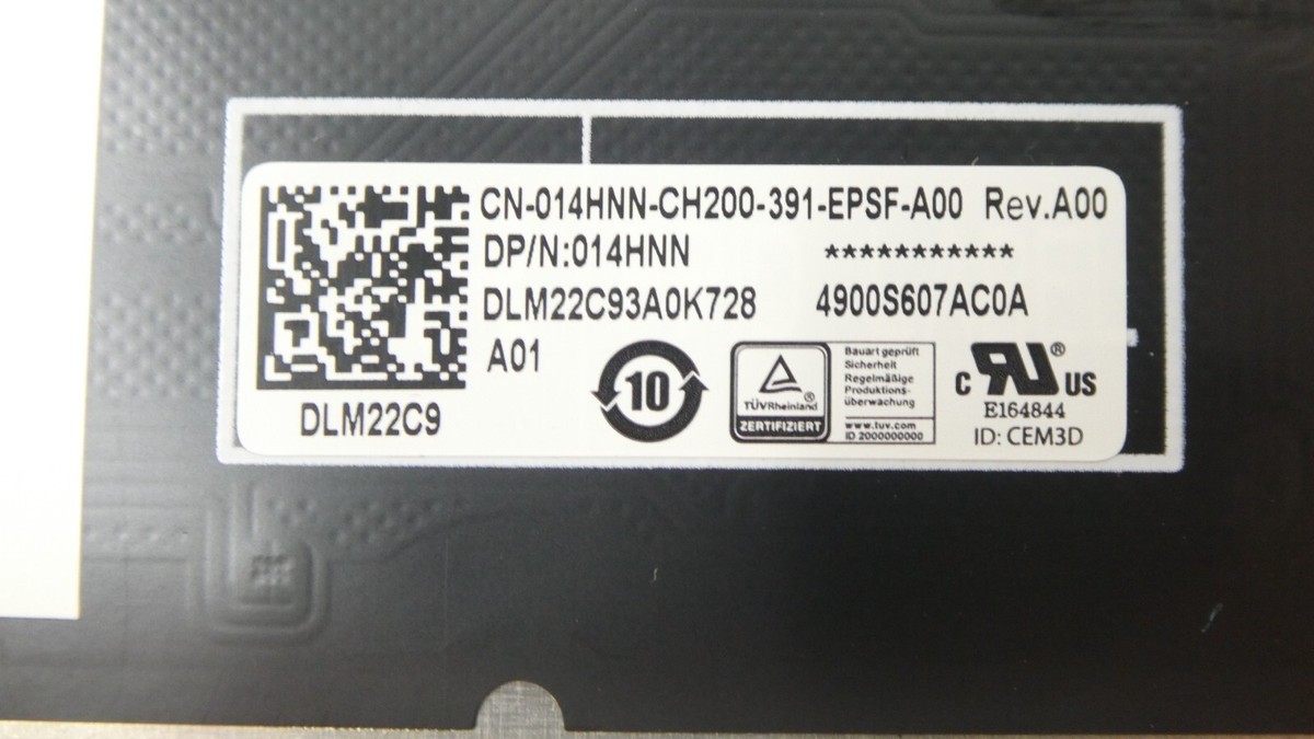 Dell Latitude 7340 ARABIC Backlit Keyboard - 14HNN | eBay
