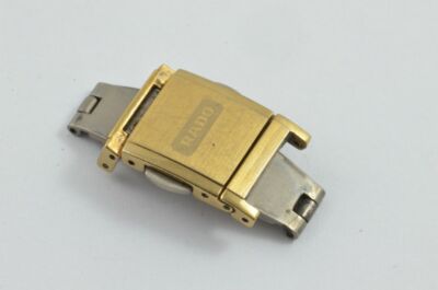 Rado Folding Clasp 15mm Steel/Gold Ceramic